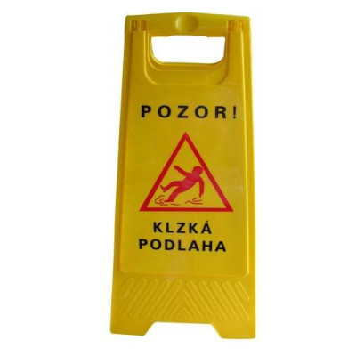 Pozor mokrá podlaha